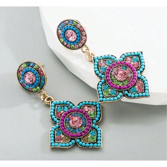 Festival Earrings - Picture 3 of 3